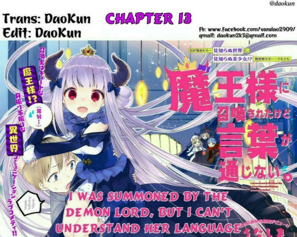 I Was Summoned By The Demon Lord, But I Can't Understand Her Languag Chapter 13 - 1