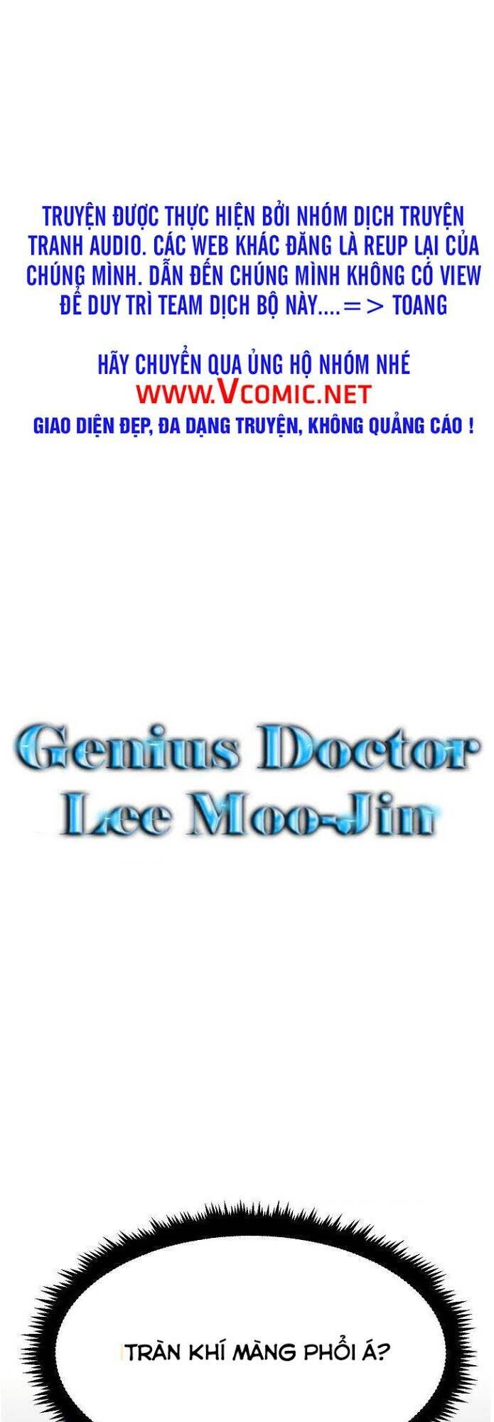 Bác Sĩ Thiên Tài Lee Moojin Chapter 8 - 1