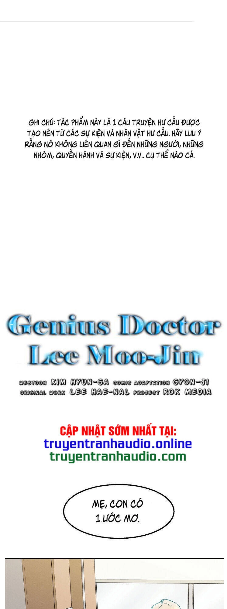 Bác Sĩ Thiên Tài Lee Moojin Chapter 18 - 1