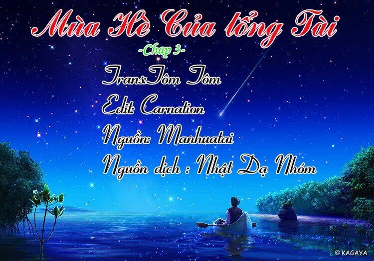 Mùa Hè Của Tổng Tài Chapter 3 - 1