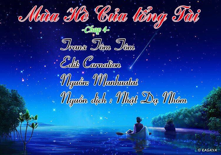 Mùa Hè Của Tổng Tài Chapter 4 - 1