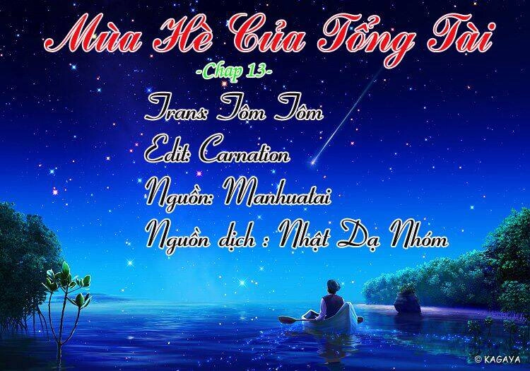 Mùa Hè Của Tổng Tài Chapter 13 - 1