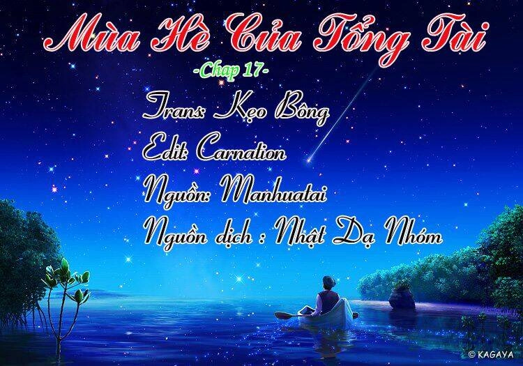 Mùa Hè Của Tổng Tài Chapter 17 - 1