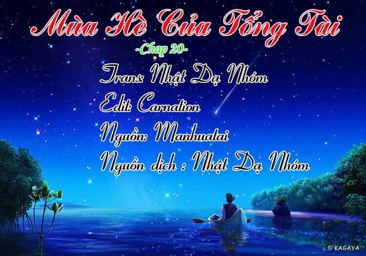 Mùa Hè Của Tổng Tài Chapter 20 - 1