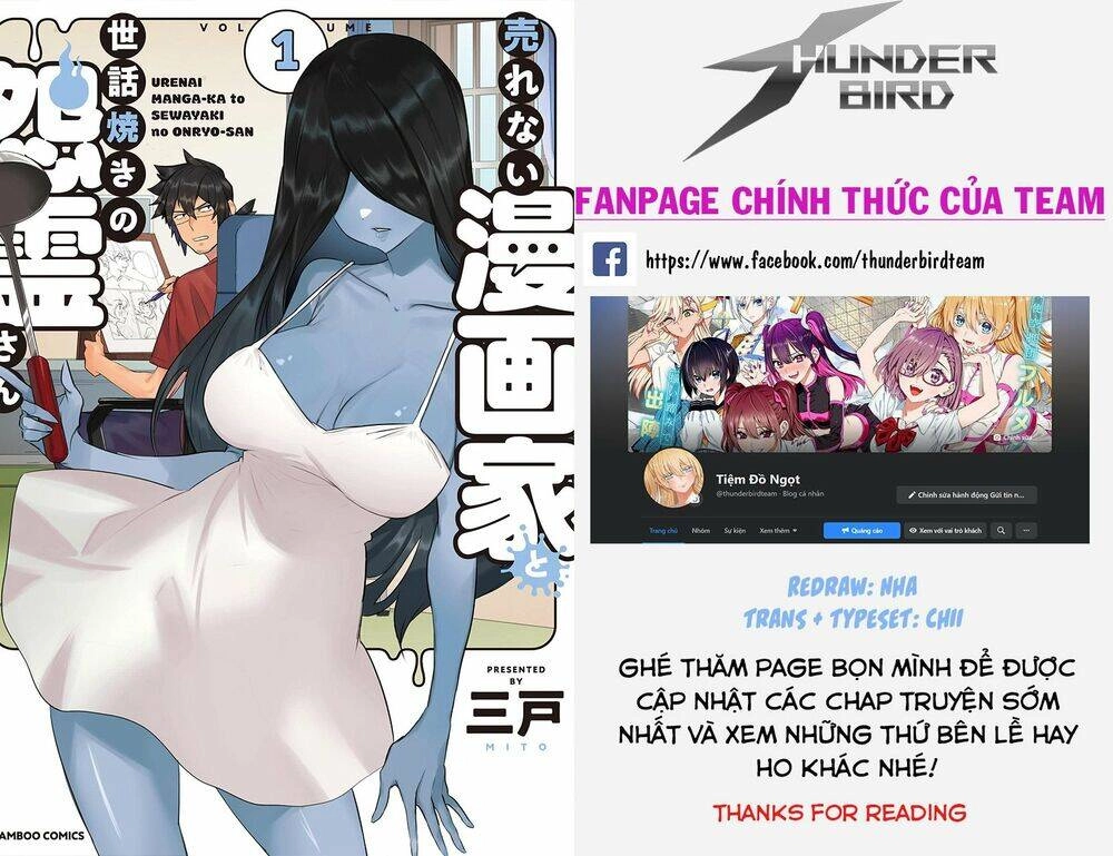 Cô Ma Nữ Lắm Chuyện Và Anh Họa Sĩ Truyện Tranh Ế Ẩm Chapter 3 - 1