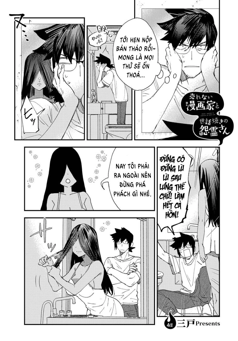 Cô Ma Nữ Lắm Chuyện Và Anh Họa Sĩ Truyện Tranh Ế Ẩm Chapter 4 - 2