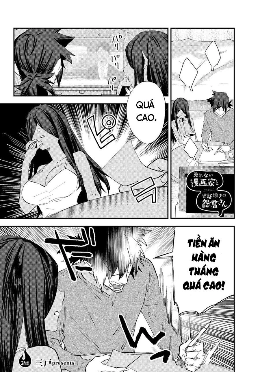 Cô Ma Nữ Lắm Chuyện Và Anh Họa Sĩ Truyện Tranh Ế Ẩm Chapter 24 - 2