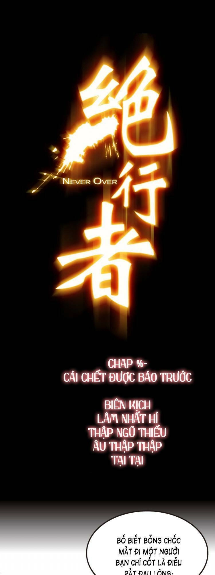 Tuyệt Hành Giả Chapter 3 - 1