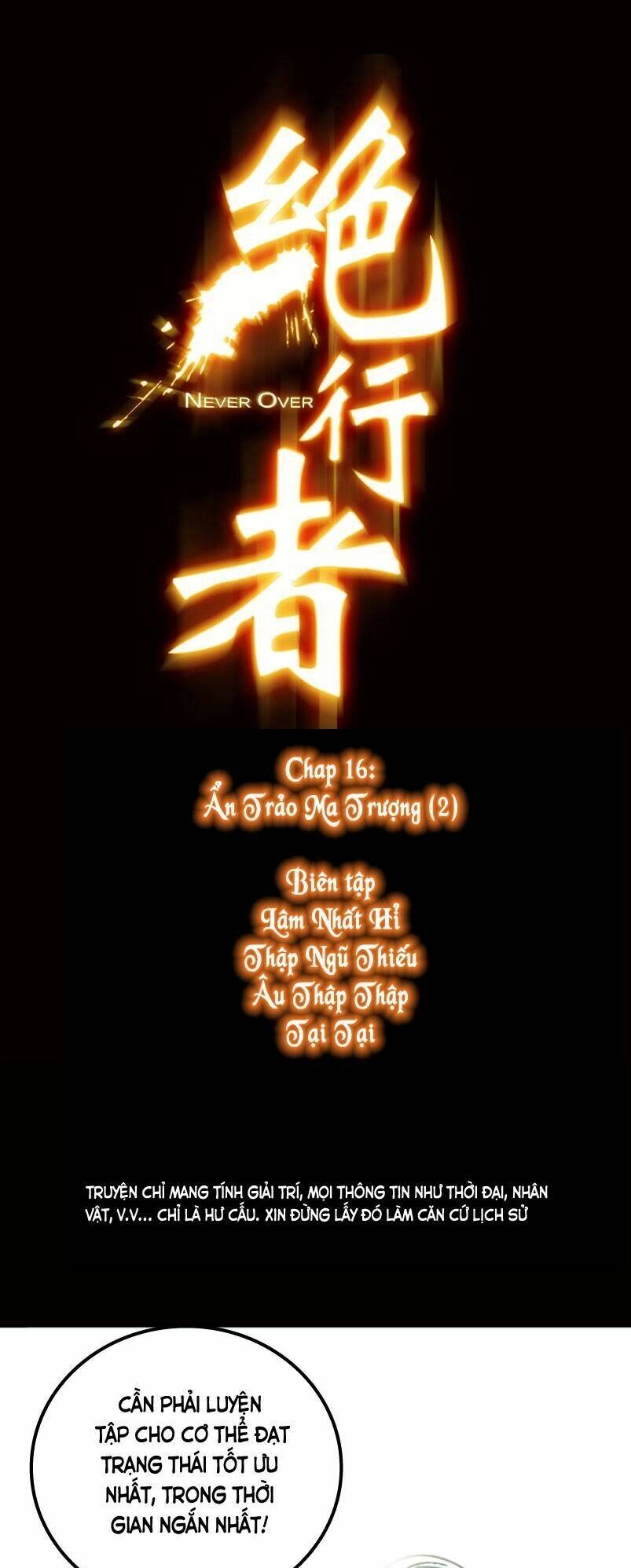 Tuyệt Hành Giả Chapter 16 - 2