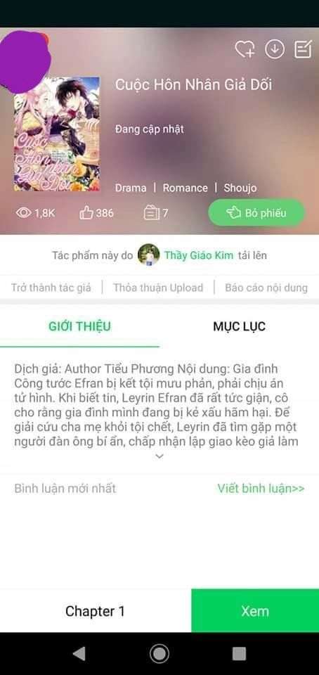 Cuộc Hôn Nhân Giả Dối Chapter 6 - 8