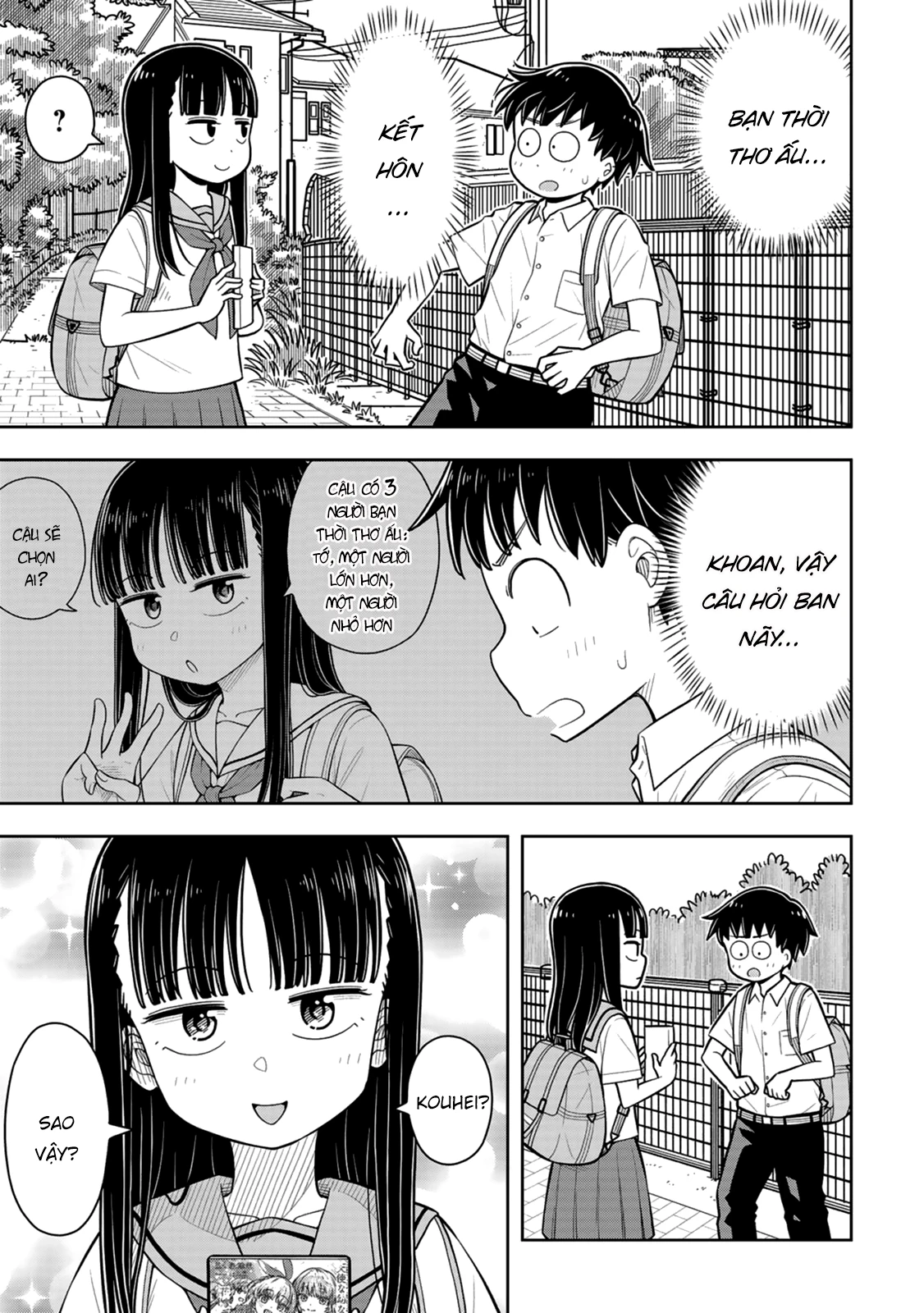 Kyou Kara Hajimeru Osananajimi Chapter 58.7 - 8