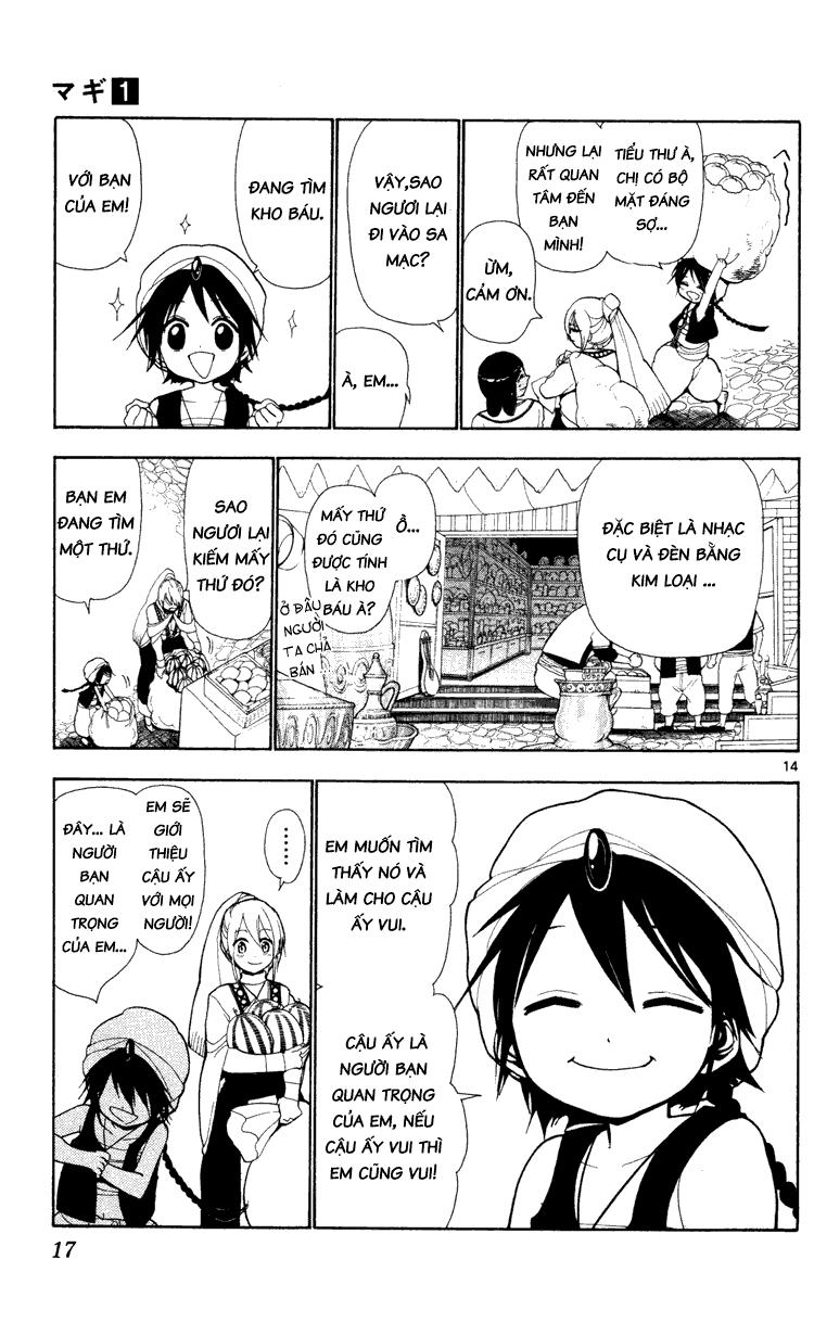 Magi: Bậc Thầy Pháp Thuật Chapter 1 - 22