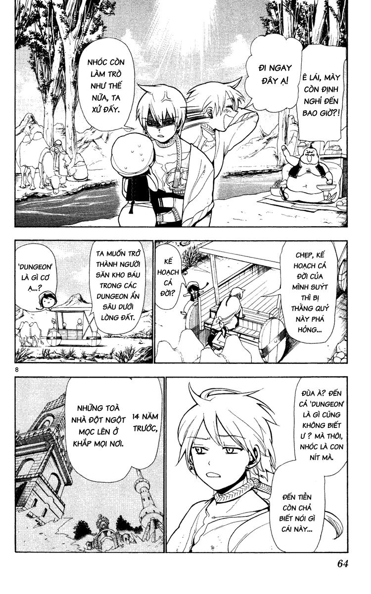 Magi: Bậc Thầy Pháp Thuật Chapter 2 - 8