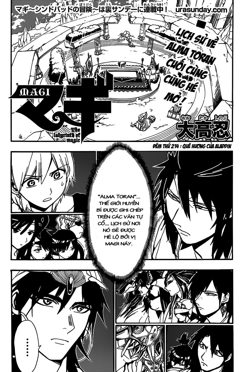 Magi: Bậc Thầy Pháp Thuật Chapter 214 - 2