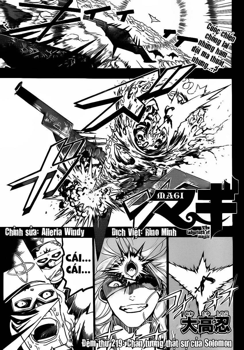 Magi: Bậc Thầy Pháp Thuật Chapter 219 - 5