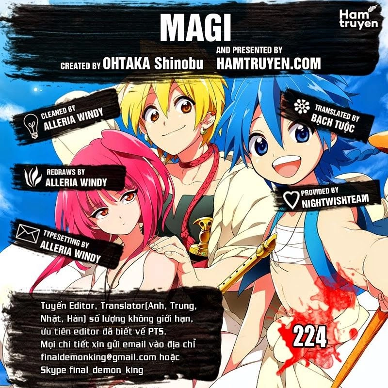 Magi: Bậc Thầy Pháp Thuật Chapter 224 - 1