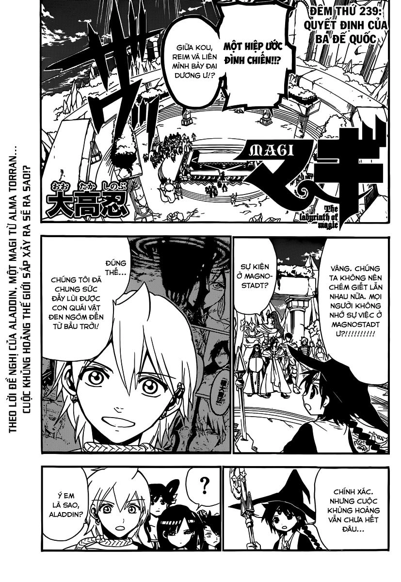 Magi: Bậc Thầy Pháp Thuật Chapter 239 - 4