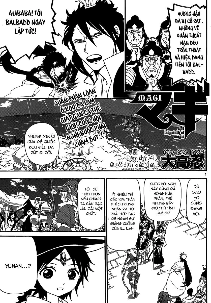Magi: Bậc Thầy Pháp Thuật Chapter 241 - 1