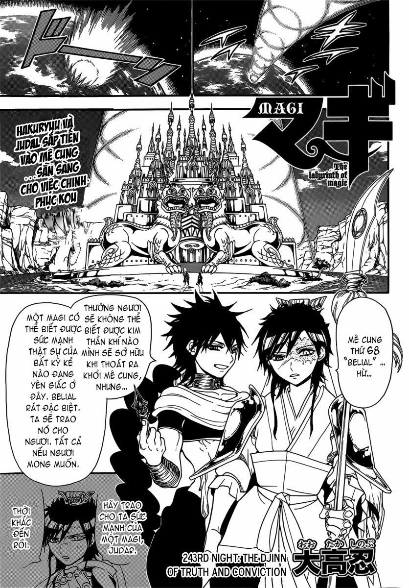 Magi: Bậc Thầy Pháp Thuật Chapter 243 - 1