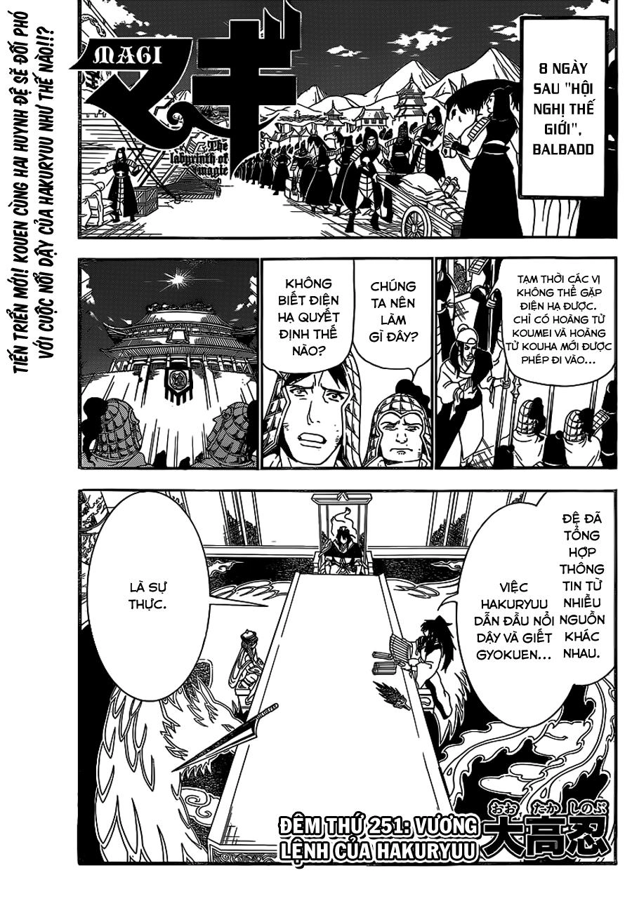 Magi: Bậc Thầy Pháp Thuật Chapter 251 - 3