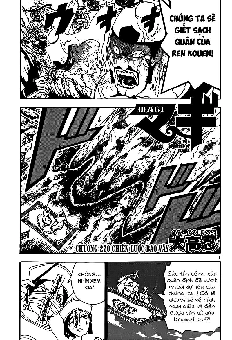 Magi: Bậc Thầy Pháp Thuật Chapter 270 - 1