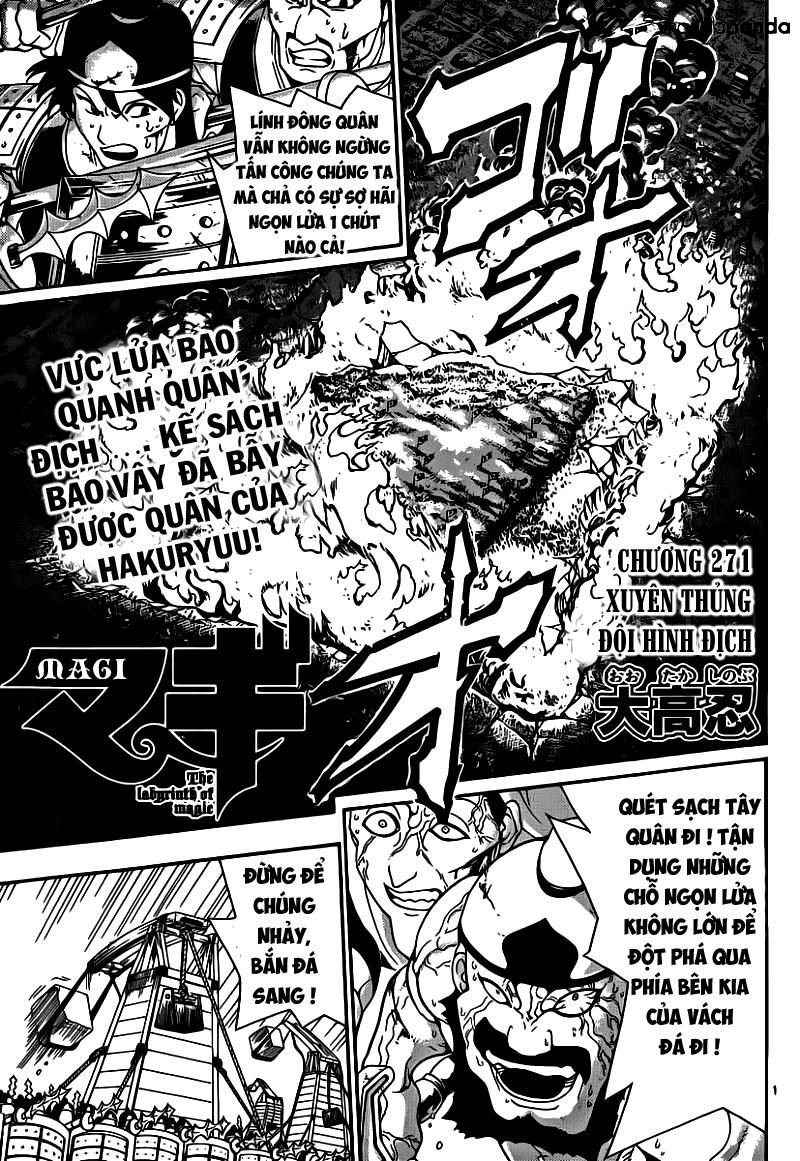 Magi: Bậc Thầy Pháp Thuật Chapter 271 - 1