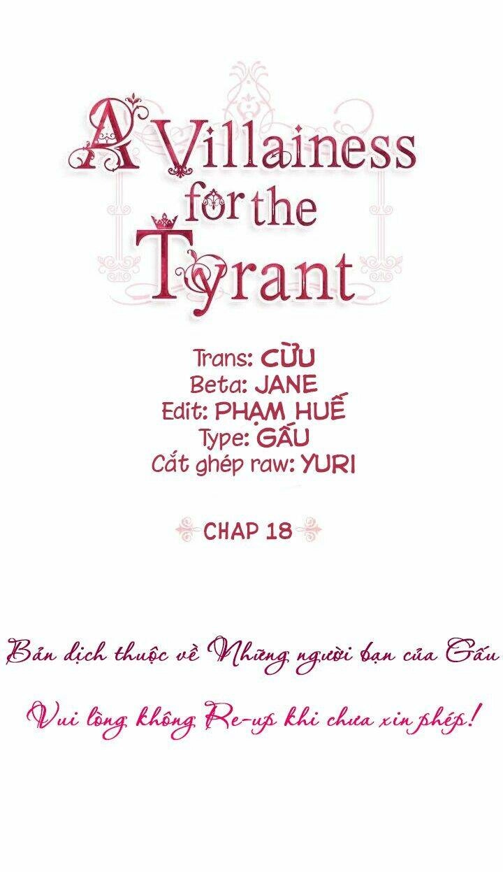 Ác Nữ Xứng Đôi Với Bạo Chúa Chapter 18 - 2