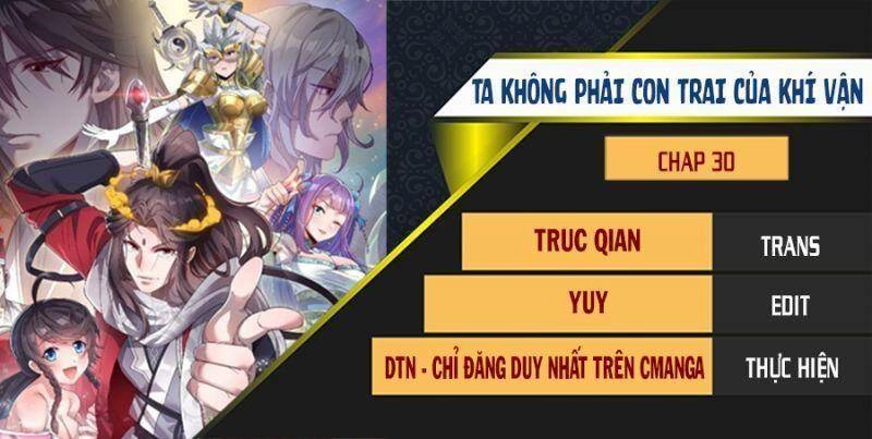Ta Đích Thật Không Phải Con Trai Khí Vận Chapter 30 - 1