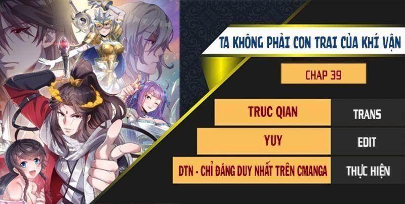 Ta Đích Thật Không Phải Con Trai Khí Vận Chapter 39 - 1