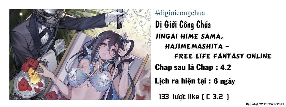 Dị Giới Công Chúa Chapter 4.1 - 2