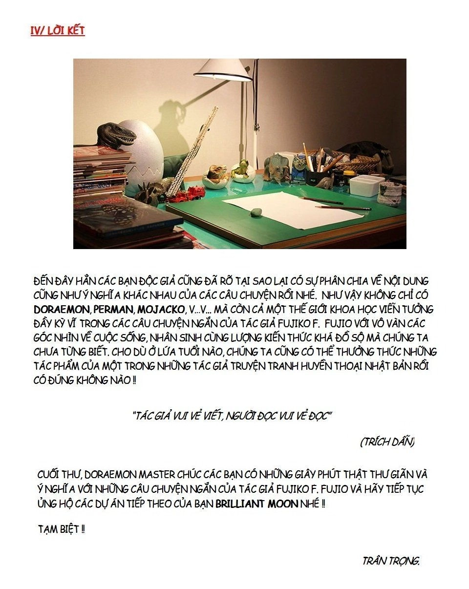 Các One-Shot Của Fujiko Fujio Chapter 24.5 - 24