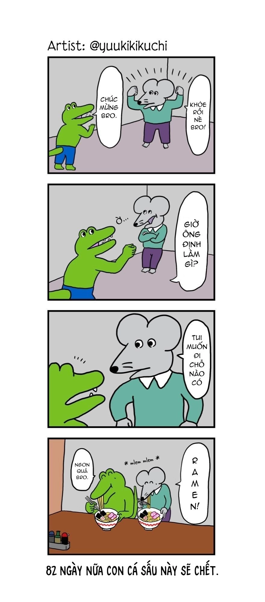 100 Ngày Nữa Con Cá Sấu Này Sẽ Chết Chapter 18 - 1