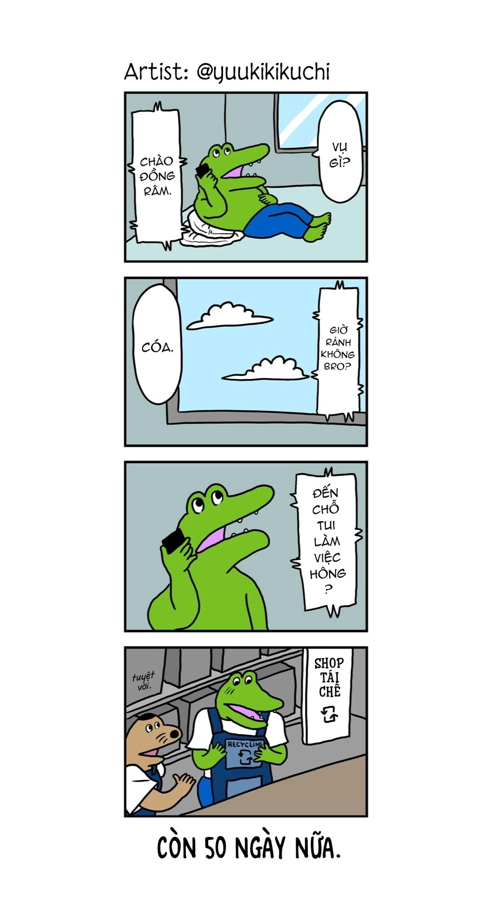 100 Ngày Nữa Con Cá Sấu Này Sẽ Chết Chapter 50 - 2