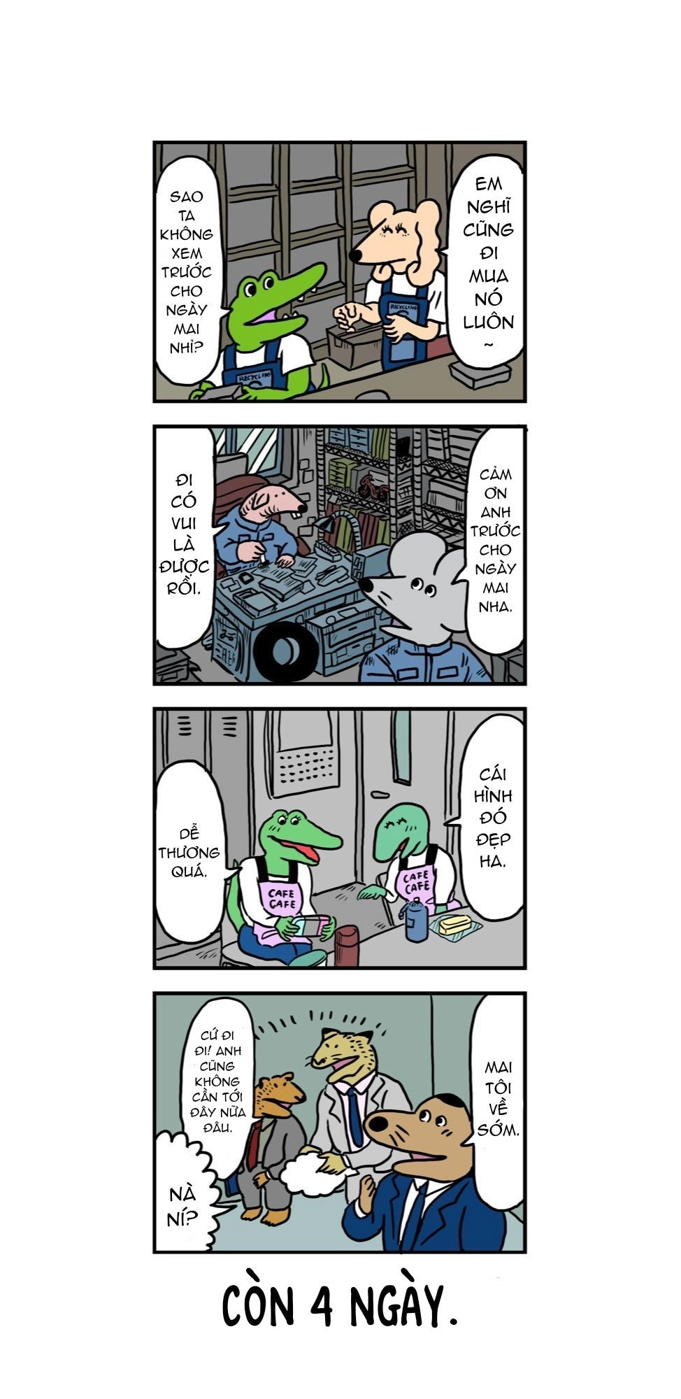 100 Ngày Nữa Con Cá Sấu Này Sẽ Chết Chapter 96 - 3