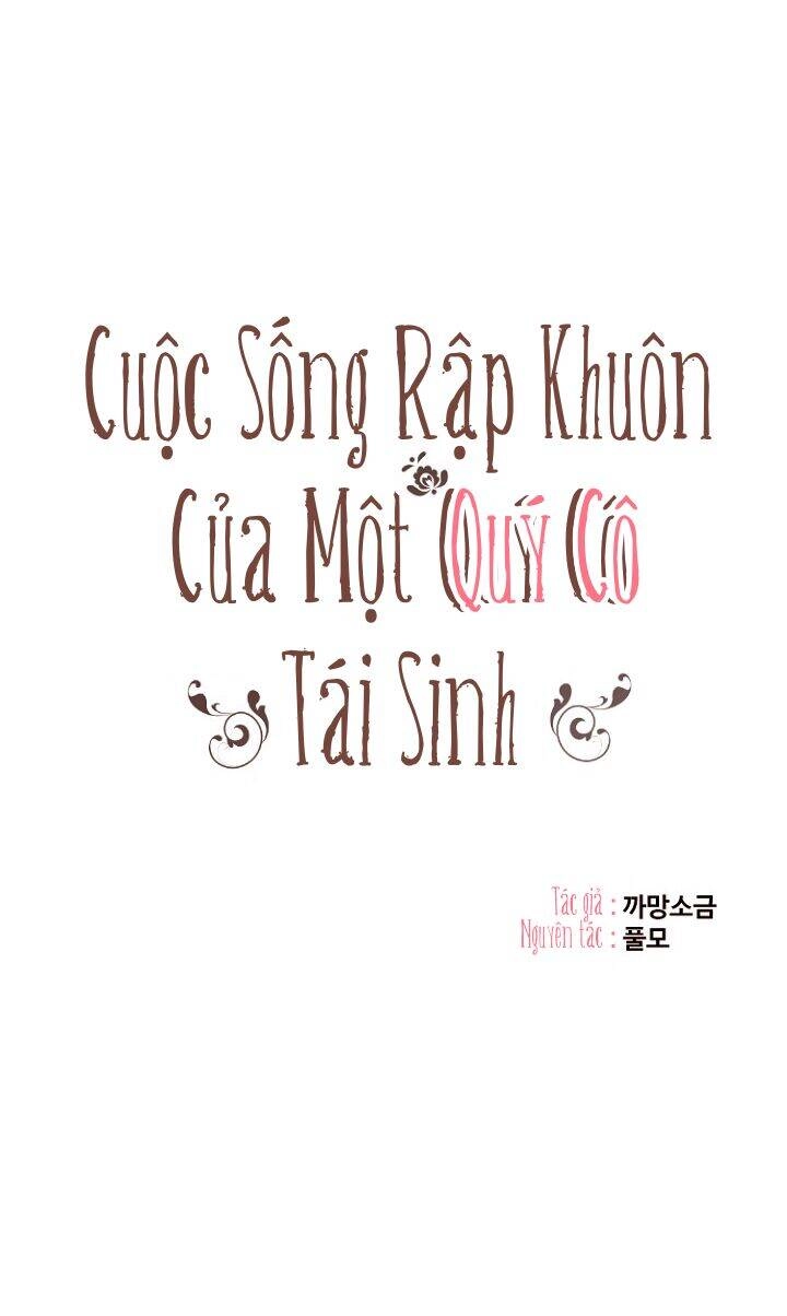 Cuộc Sống Rập Khuôn Của Một Quý Cô Tái Sinh! Chapter 7 - 21