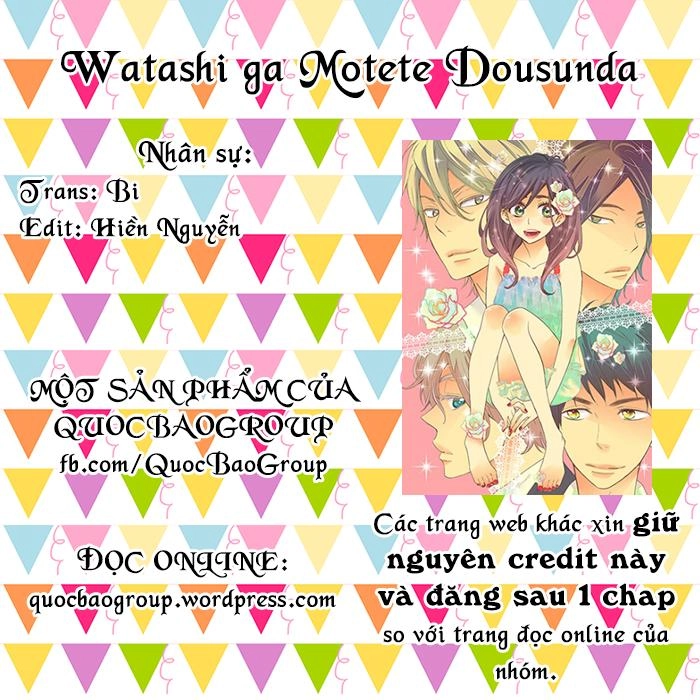 Watashi Ga Motete Dousunda Chapter 14 - 1