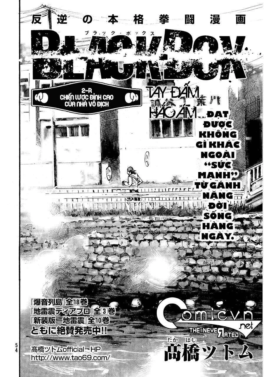 Black-Box | Tay Đấm Hắc Ám Chapter 2 - 2