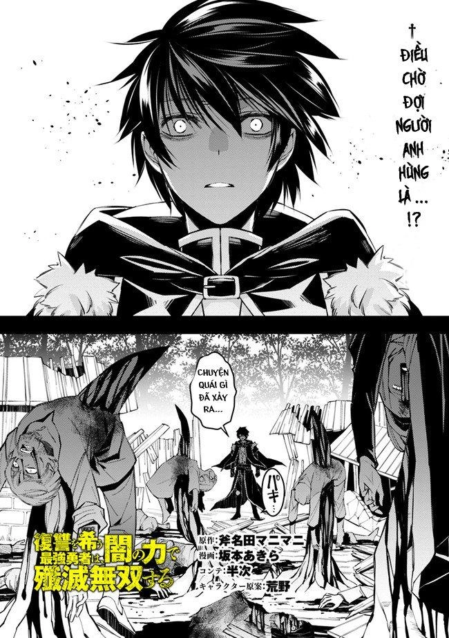 Fukushuu Wo Koinegau Saikyou Yuusha Wa, Yami No Chikara De Senmetsu Musou Suru Chapter 3.3 - 1