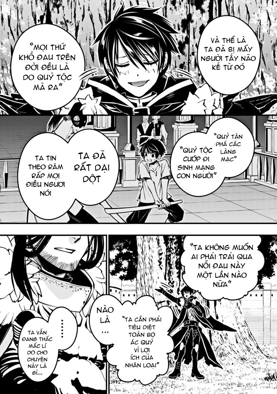 Fukushuu Wo Koinegau Saikyou Yuusha Wa, Yami No Chikara De Senmetsu Musou Suru Chapter 9 - 11