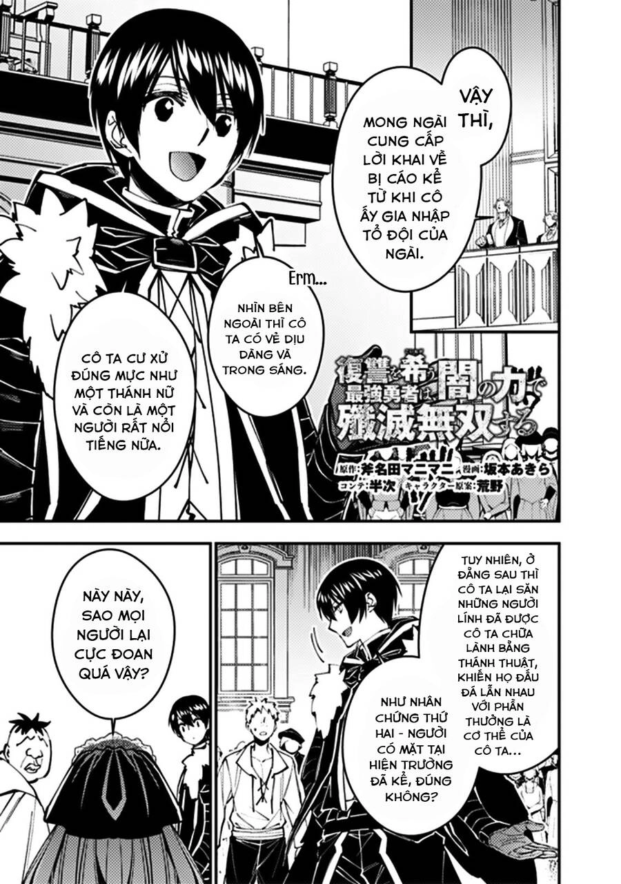 Fukushuu Wo Koinegau Saikyou Yuusha Wa, Yami No Chikara De Senmetsu Musou Suru Chapter 58 - 3