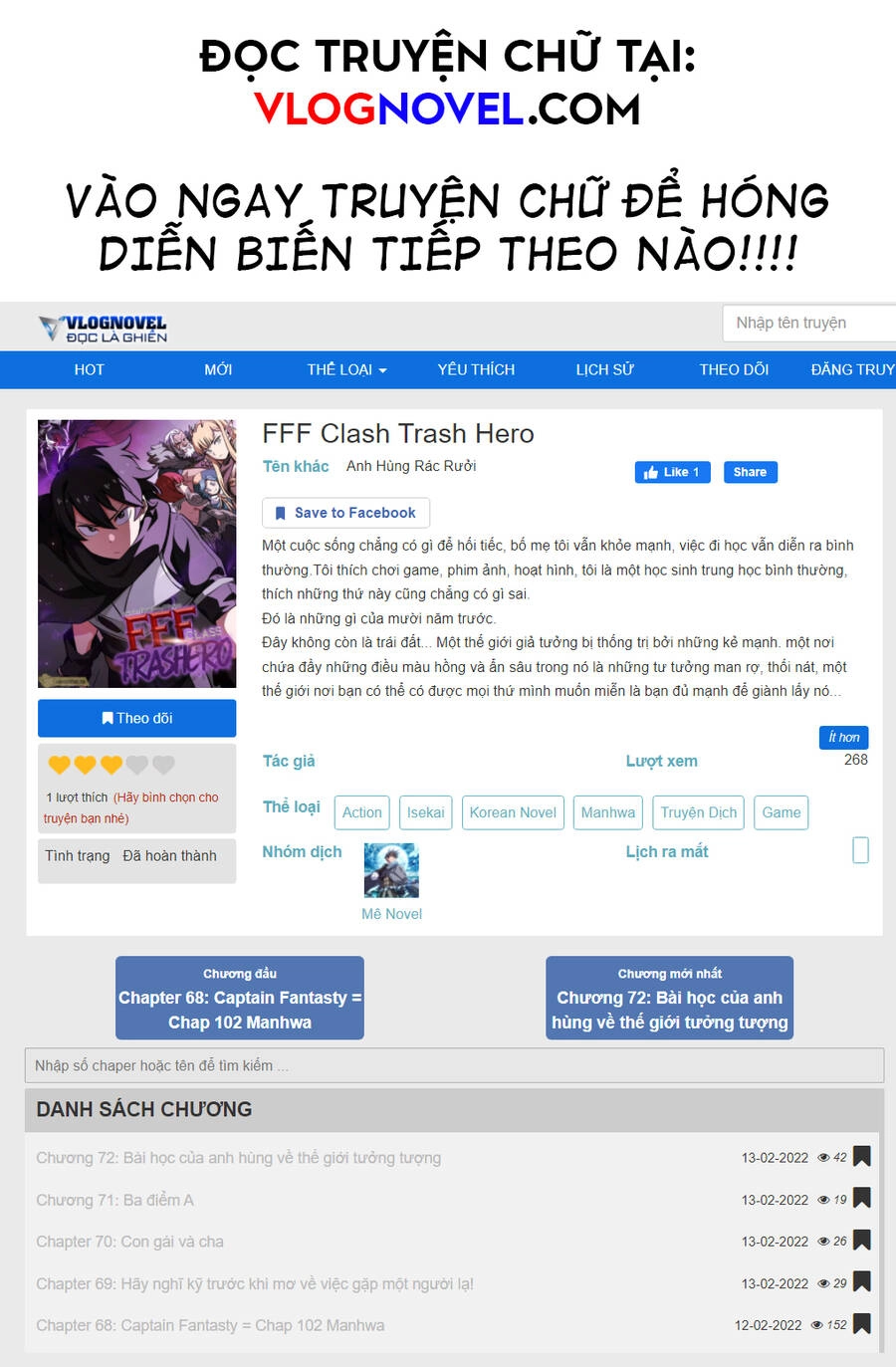 Anh Hùng Rác Rưởi Chapter 104 - 80