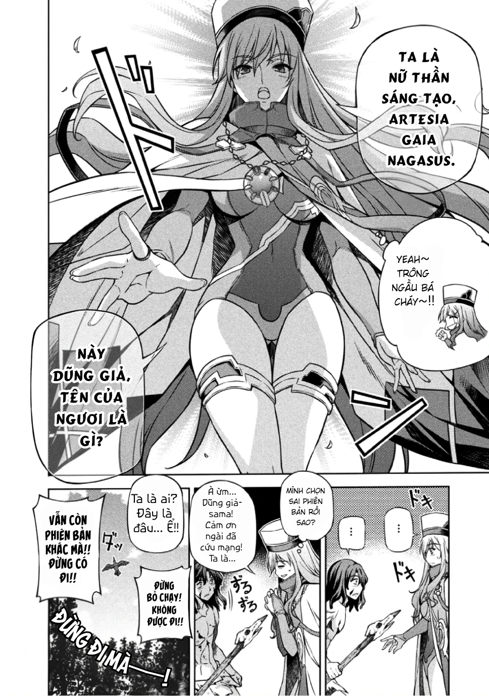 Ponkotsu Megami No Isekai Sousei-Roku Chapter 1 - 34