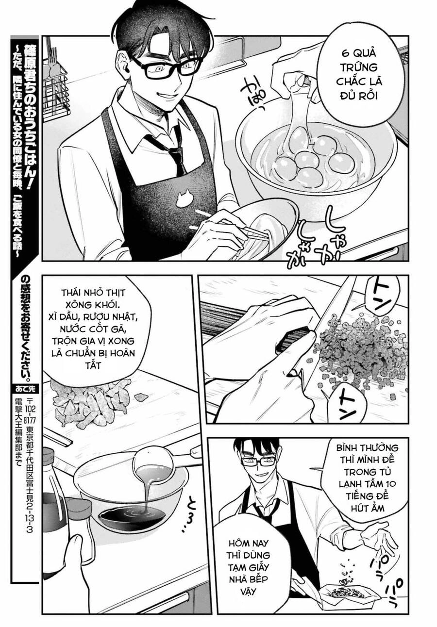 Shinohara-Kun Chi No Ouchi Gohan! – Tada, Tonari Ni Sunde Iru Onna No Douryou To Maiban, Gohan Wo Taberu-Banashi Chapter 3 - 9
