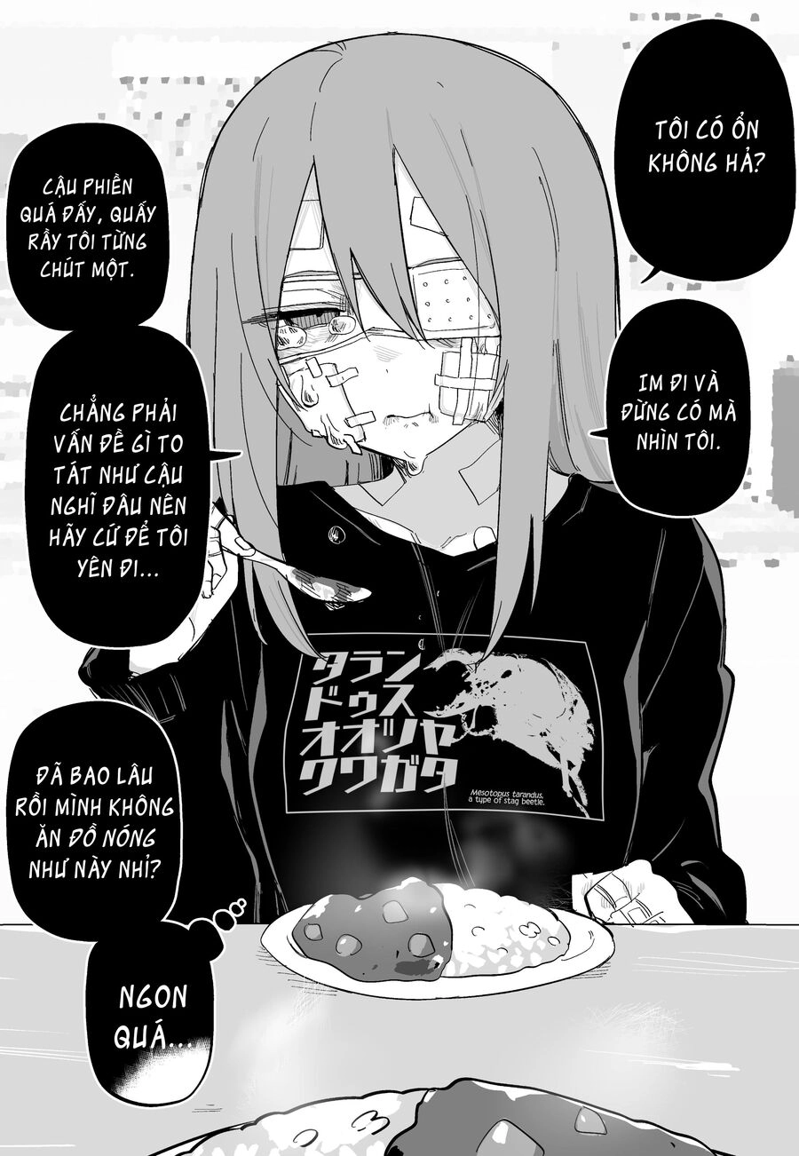 Tôi Lo Lắng Cho Người Bạn Cùng Lớp Đầy Những Vết Bầm Tím Chapter 16 - 1