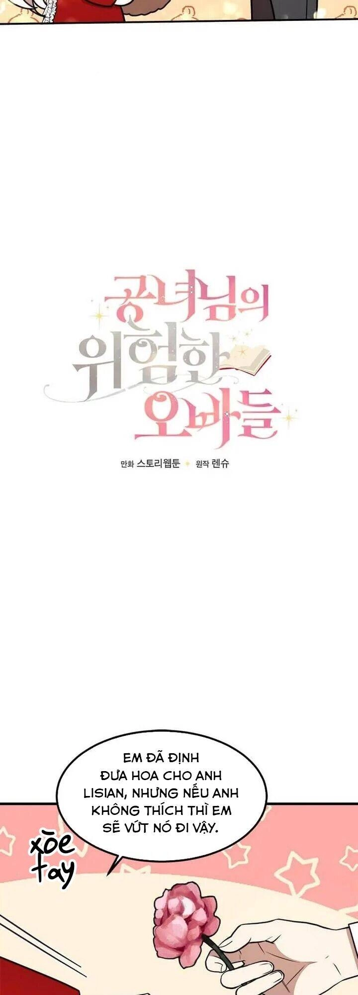 Những Người Anh Nguy Hiểm Của Công Nương Chapter 8 - 12