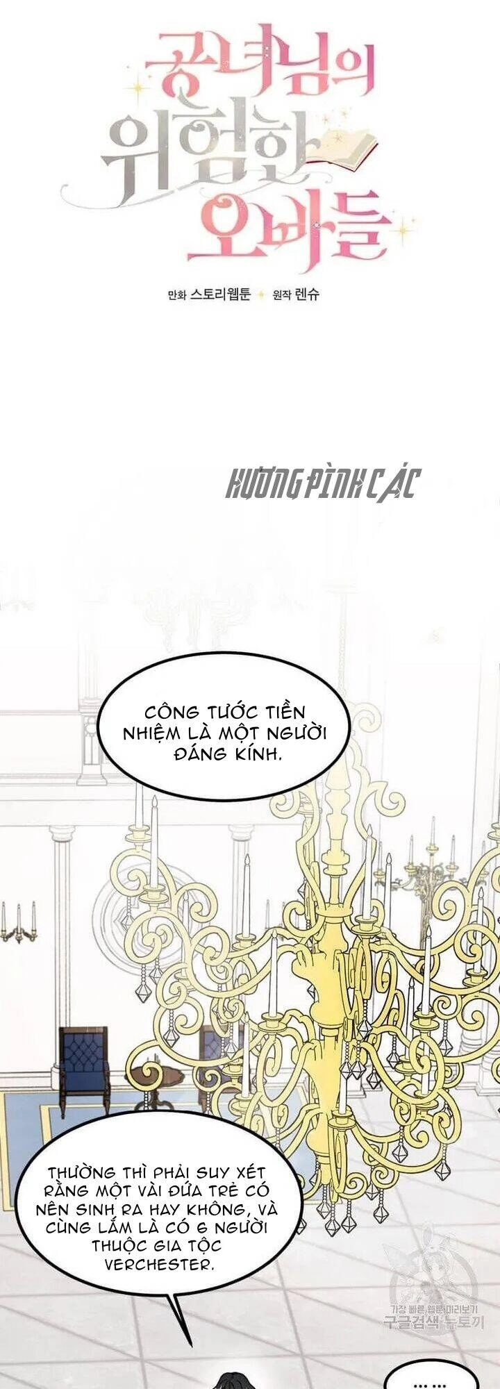 Những Người Anh Nguy Hiểm Của Công Nương Chapter 10 - 13