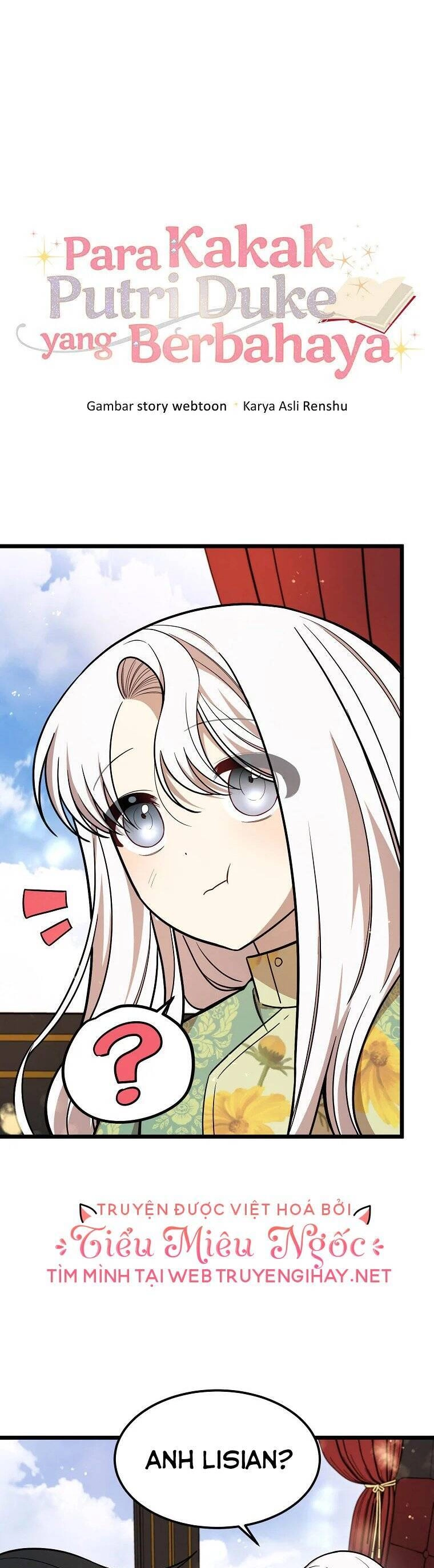 Những Người Anh Nguy Hiểm Của Công Nương Chapter 30 - 1