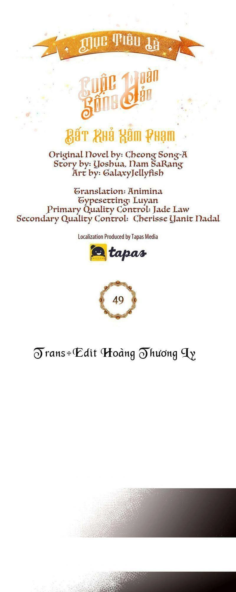 Mục Tiêu Là Cuộc Sống Hoàn Hảo Bất Khả Xâm Phạm Chapter 49 - 1