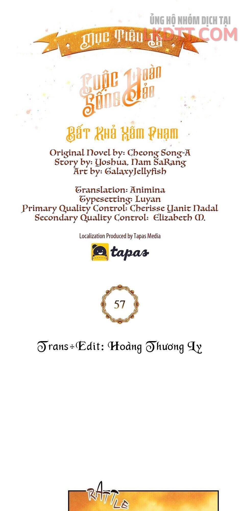 Mục Tiêu Là Cuộc Sống Hoàn Hảo Bất Khả Xâm Phạm Chapter 57 - 2