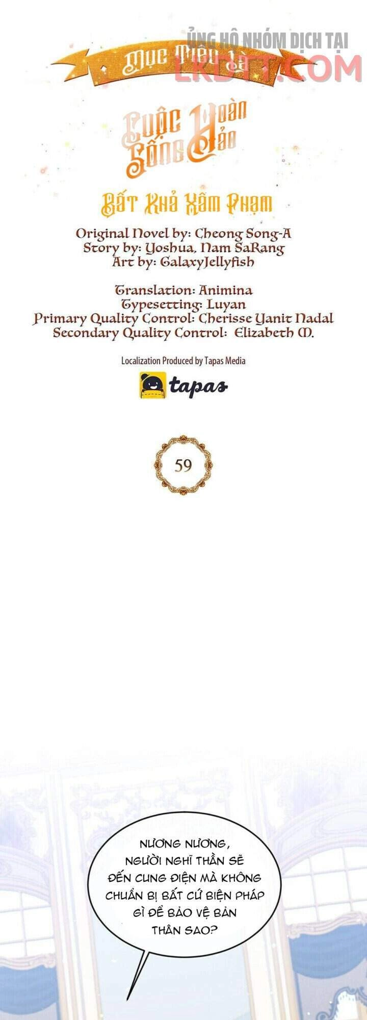 Mục Tiêu Là Cuộc Sống Hoàn Hảo Bất Khả Xâm Phạm Chapter 59 - 3